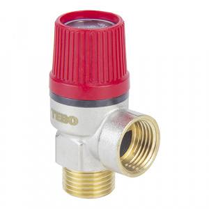Клапан предохранительный TEBO 1/2" ВН/НАР 3 бар  (1\100)
