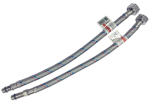 SLAVA  Подводка М10 (пара)  120 см   (S).Сталь 1/2 (уп 40)